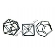 Geometrikus t�rbeli dekor�ci�s forma szett - modern egyedi kivitel