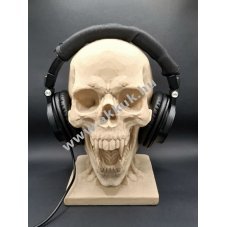 Koponya form�j� fejhallgat� tart� - egyedi dekor�ci�s �llv�ny