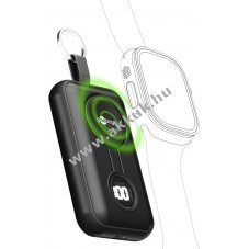 Wireless Powerbank f�r Apple Watch 2.500 mAh 5 W kompaktes Travel Essential mit Wireless-Ladetechno