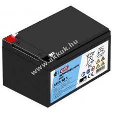 Sonnenschein A112/10 S 12V 10Ah akku Faston 4,8mm AGM �s �lom-zsel�s