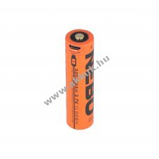 NEBO 18650 akku 3,7V 3200mAh SLYDE KING 2K BIG LARRY PRO USB-C zsebl�mpa 71,9x18mm Li-ion