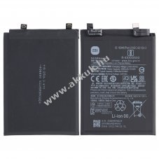 Eredeti akku Xiaomi Redmi Note 11 Pro 5G BM5A Li-Ion-Polymer