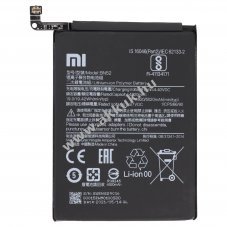 Eredeti akku Xiaomi Redmi 9S BN52 Li-ion-polimer