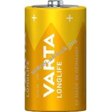 Varta Longlife D (g�li�t) 1.5V 1db/csomag hagyom�nyos elem alk�li