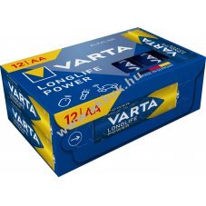Varta alk�li elem AA (ceruzaelem) 1.5V 2960mAh 12db/csomag