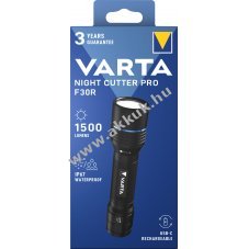 VARTA LED zsebl�mpa Night Cutter Pro F30R 1500 lumen �jrat�lthet�