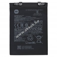 Eredeti Xiaomi BP4K mobiltelefon akku 3,87V 5000mAh Li-Ion