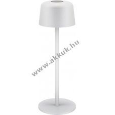 Goobay vezet�k n�lk�li LED asztali l�mpa S m�ret 25cm feh�r �rint�vez�rl�s