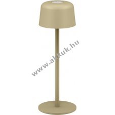 Goobay vezet�k n�lk�li LED asztali l�mpa S m�ret 25cm beige �rint�vez�rl�s 150lm