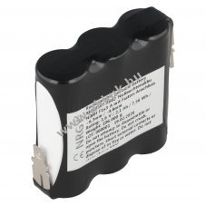 Helyettes�t� akku v�szvil�g�t�s 3,6V 2100mAh Faston csatlakoz� NiMH