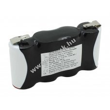 Helyettes�t� v�szvil�g�t�s akku Sub-C 4,8V 1800mAh Faston +6,3mm/-4,8mm Kaufel 11190046 NiMH