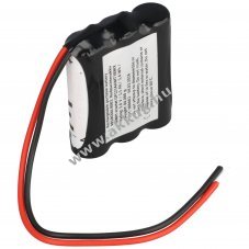 Helyettes�t� v�szvil�g�t�s akku AA Mignon ceruza 3,6V 1500mAh F1x3 150mm k�bellel GP125AAMT3BMX NiMH