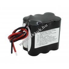 Helyettes�t� akku v�szvil�g�t�s F2x3 A 7,2V 2100mAh 200mm k�bel NiMH