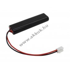 Helyettes�t� v�szvil�g�t�s akku AA Mignon ceruza L2x2 4,8V 1500mAh 1db/csomag 150mm csatlakoz� NiMH