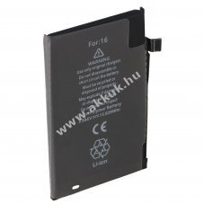 Helyettes�t� akku Apple iPhone 16 mobiltelefon 3,88V 3561mAh 13,83Wh Li-Polymer