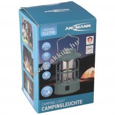 Ansmann CL270B LED kempingl�mpa 270lm 3xAA Mignon ceruza elemmel z�ld