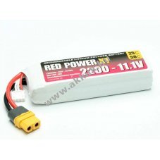 Pichler RED POWER XT 11,1V 2200mAh modell�p�t� akku XT60 LiPo