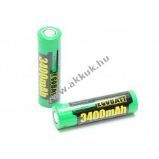 Pichler 18650 Flattop akku 3,7V 3400mAh 2db/csomag Li-Ion