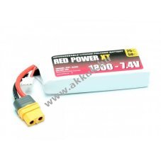 Pichler RED POWER XT 7,4V 1800mAh modell�p�t� akku XT60 XH LiPo