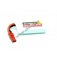 Pichler RED POWER akku 3,7V 350mAh JST/BEC modell�p�t� LiPo