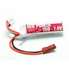 Pichler RED POWER XT 7,4V 150mAh 2S1P JST csatlakoz� modell�p�t� akku LiPo