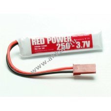 Pichler RED POWER 1S 3,7V 250mAh modell�p�t� akku JST csatlakoz� LiPo