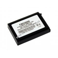 Axcom Li-Ion 3,7V 2000mAh akku adatgy�jt� Denso BHT-200/300/303/400/600/800