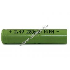 Axcom EuroBOS Zeus r�di� akku 2,4V 280mAh NiMH