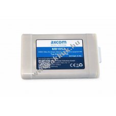 Axcom akku 24V 3Ah Dr�ger Babylog VN500 Evita Infinity V500 Infinity C700 8415290-08 orvosi NiMH