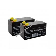 Axcom akkupakk 24V 1,2Ah 2db/csomag Hill-Rom Evolution MA2B MA8A MA8B CB12 VDS G116007 orvosi �lom