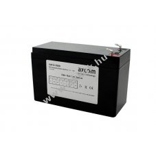 Axcom NA12-7000 n�trium-ion akku 12V 7Ah 4,7mm csatlakoz�