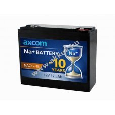 Axcom NAC12-18 n�trium-ion akku 12V 17,5Ah M5 csatlakoz�k