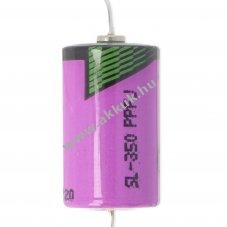 Tadiran 1/2AA 3,6V 1Ah vezet�kekkel elem LI-ME