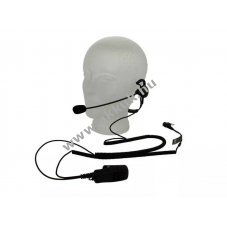 Motorola GP300/CP040/DP1400/R2 h�ts�- �s nyakp�ntos headset r�di�hoz