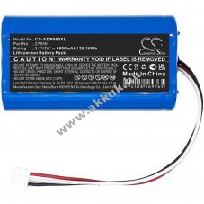 Helyettes�t� dab digit�lis r�di� akku Albrecht DR 855 27856 6800mAh 25.16Wh