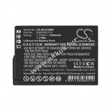Helyettes�t� kamera akku Panasonic Lumix DMC-GF2 DMW-BLD10 1050mAh 7.77Wh