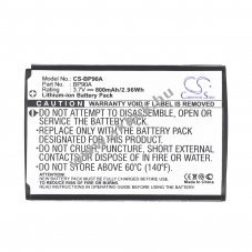 Helyettes�t� kamera akku Samsung HMX-E10WP BP-90A 800mAh 2.96Wh