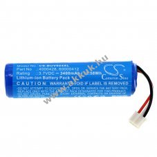 Helyettes�t� elektronikus nagy�t� akku Burton UV604 LED 4000428 3400mAh 12,58Wh