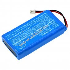 Helyettes�t� er�s�t� akku Chord MOJO fejhallgat� ICP6/34/50-2S1P 1200mAh 8,88Wh 7.4V