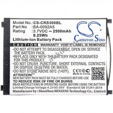 Helyettes�t� vonalk�dolvas� akku CipherLab RS30 BA-0092A5 2500mAh 9.25Wh