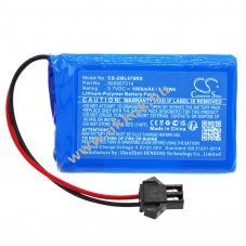 Helyettes�t� aut� akku Jamara 405035 1050 Vario 1000mAh
