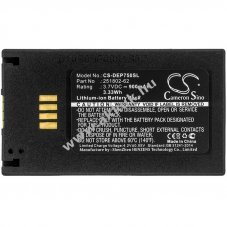 Helyettes�t� vonalk�dolvas� akku Vokkero GUARD CHX1 BAT-010 3.33Wh 900mAh Li-Ion