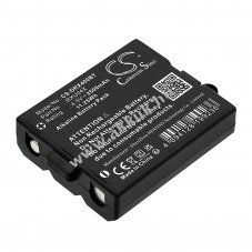 Helyettes�t� riaszt�rendszer elem Daitem D18 SA660AX RXU04X 2500mAh 11.25Wh alk�li 4.5V