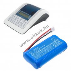 Helyettes�t� p�nzt�rg�p akku Elcom Euro-150TEi 2ICR18650P 3350mAh 24.79Wh Li-Ion