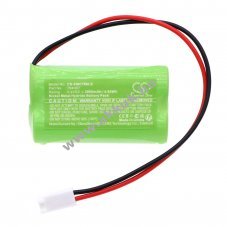 Helyettes�t� v�szvil�g�t�s akku Dual-Lite EV4D-02L 784H67 2000mAh 4.8Wh 2.4V