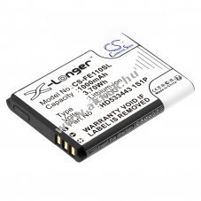 Helyettes�t� er�s�t� akku Technaxx Musicman BT-X1 1000mAh 3.7Wh