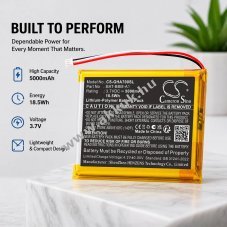 Helyettes�t� b�bi�r akku BabyPhone AURUM BAT-BBM-A1 5000mAh 18.5Wh