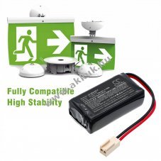 Helyettes�t� v�szvil�g�t�s akku Hochiki EL-BAT450 700mAh 5.18Wh