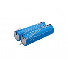 Helyettes�t� ipari akku 18650 2900mAh 10.73Wh 2db/csomag forrf�llel Li-ion