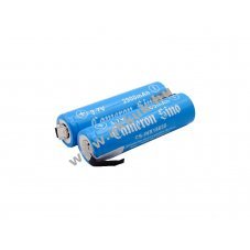Helyettes�t� ipari akku 18650 2900mAh 10.73Wh 2db/csomag forrf�l Li-Ion